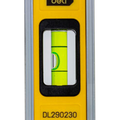 DELI αλφάδι DL290230 με 3 μάτια, πλαστικό, μαγνητικό, 23cm Service & Εργαλεία Αλφάδι - Γωνιόμετρο