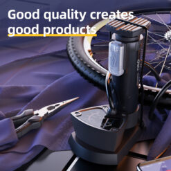 DELI τρόμπα ποδιού DL880003 με μανόμετρο, 140PSI, μαύρη Gadgets - Αξεσουάρ Gadgets - Αξεσουάρ 2