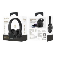 Devia Bluetooth headphones Kintone black Ακουστικά Κεφαλής - 2