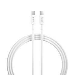 Devia cable Smart EC317 PD USB-C – USB-C 1,5m 100W 5A white DATA CABLES DATA CABLES