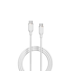 Devia cable Jelly EC632 USB-C – USB-C 1,2m 60W 3A white DATA CABLES DATA CABLES