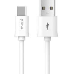 Devia cable Smart EC082 USB-A – USB-C 1m 2,1A white DATA CABLES DATA CABLES
