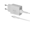 Devia wall charger Smart PD GaN 30W 1x USB-C white + cable USB-C – Lightning ΑΞΕΣΟΥΑΡ - 2