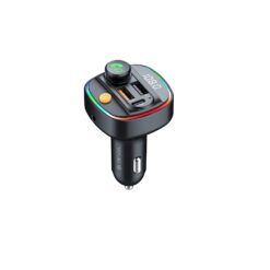 Devia transmitter FM Smart Bluetooth MP3 car charger PD 30W 1x USB-C 2x USB 3A black FM TRANSMITTERS FM TRANSMITTERS