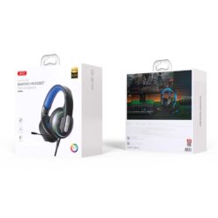 XO HF Gaming 3.5 mm + USB-A, GE-09 with microphone /black/ Ακουστικά Κεφαλής - 2