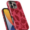 Θήκη iPhone για Όλα τα μοντέλα 3D Design Με Σχέδιο Lila flowers (Κωδ:1060) B2B - 8