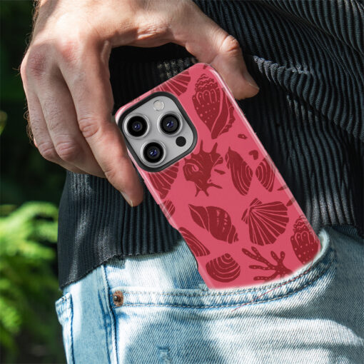 Θήκη iPhone για Όλα τα μοντέλα 3D Design Με Σχέδιο Coral (Κωδ:1055) B2B - 3