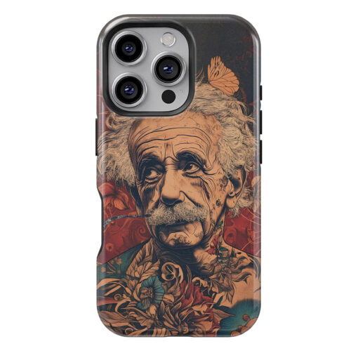 Θήκη iPhone για Όλα τα μοντέλα 3D Design Με Σχέδιο Einstein (Κωδ:1056) B2B - 2