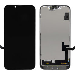 TW INCELL LCD για iPhone 14, camera-sensor ring, earmesh, μαύρη Service APPLE
