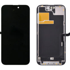 TW INCELL LCD για iPhone 14 Pro, camera-sensor ring, earmesh, μαύρη Service APPLE