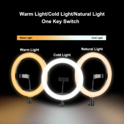 LED Selfie Light 30cm (three white) + Tripod Stand 200cm GADGETS Gadgets 2