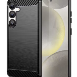 POWERTECH Θήκη Carbon MOB-2005 για Samsung A55 5G, μαύρη Mobile SAMSUNG
