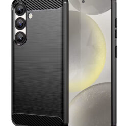 POWERTECH Θήκη Carbon MOB-2006 για Samsung A56 5G, μαύρη Mobile SAMSUNG