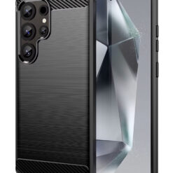 POWERTECH Θήκη Carbon MOB-2007 για Samsung S24 Ultra, μαύρη Mobile SAMSUNG