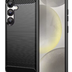 POWERTECH Θήκη Carbon MOB-2008 για Samsung S25, μαύρη Mobile SAMSUNG