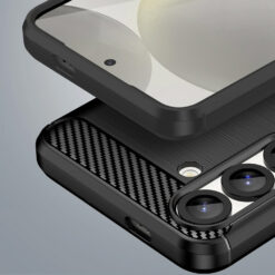 POWERTECH Θήκη Carbon MOB-2010 για Samsung S25 Ultra, μαύρη Mobile SAMSUNG 2