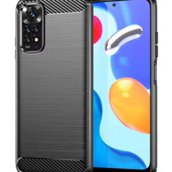 POWERTECH Θήκη Carbon MOB-2012 για Xiaomi Redmi Note 11/Note 11S, μαύρη Mobile XIAOMI
