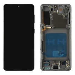Samsung G991 Galaxy S21 – LCD display + Touch Unit Phantom Black (Service Pack) ΑΝΤΑΛΛΑΚΤΙΚΑ ΑΝΤΑΛΛΑΚΤΙΚΑ