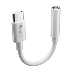 Devia adapter EC608 USB-C – jack 3,5mm white ADAPTERS|ΑΞΕΣΟΥΑΡ -