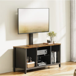 BRATECK έπιπλο τηλεόρασης με βάση WP2006ST-BR, 37-75", 115x38x131.3cm, καφέ Βάσεις TV - Projectors - PC Βάσεις TV - Projectors - PC 2