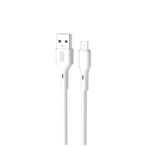 XO Cable USB-A – Type-C, 1m, 2.4A, NB230 white DATA CABLES DATA CABLES