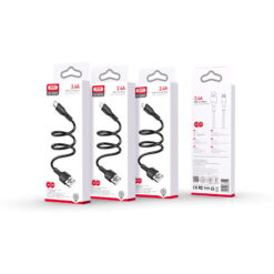 XO Cable USB-A – Type-C, 1m, 2.4A, NB230 white DATA CABLES DATA CABLES 2