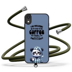 Huawei Mate 20 Lite – CrossBody Strap Θήκη με Universal Λουράκι Κινητού και σχέδιο Coffee ΘΗΚΕΣ ΚΙΝΗΤΩΝ -