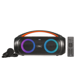 Osio OBT-8010 Φορητό αδιάβροχο ηχείο Bluetooth 50W με USB, LED, AUX, TF, TWS, FM, τηλεχειριστήριο και ενσύρματο μικρόφωνο HOME & GADGETS HOME & GADGETS