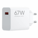 Xiaomi 67W HyperCharge Power Adapter (Type-A) με μέγιστη ισχύ 67W και συμβατότητα με κινητά τηλέφωνα και τους περισσότερους φορητούς υπολογιστές Type-C. Το περίβλημα είναι κατασκευασμένο από πυρίμαχο και ανθεκτικό στις υψηλές θερμοκρασίες υλικό UL94-V0 και υλικό PC επιβραδυντικό φλόγας