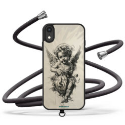 Xiaomi Redmi 13C 5G – CrossBody Strap Θήκη με Universal Λουράκι Κινητού και σχέδιο Angel ΘΗΚΕΣ ΚΙΝΗΤΩΝ -