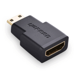 UGREEN Adapter Mini HDMI male to HDMI female black – 20101 / 20101 ADAPTERS ADAPTERS 2