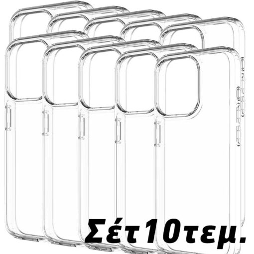 Apple iPhone 15 – Θήκη Σιλικόνης Διάφανη Σέτ 10 Τεμάχια ΘΗΚΕΣ ΚΙΝΗΤΩΝ -