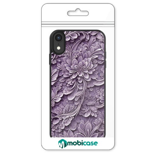 Θήκη iPhone για Όλα τα μοντέλα Με Σχέδιο Lila flowers (Κωδ:1009) B2B B2B 2