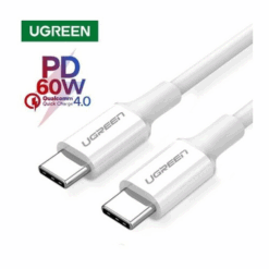 UGREEN Cable USB-C to USB-C, 0.5m, 60W, ABS Cover white – US264 / 60517 DATA CABLES DATA CABLES