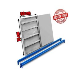 Μονό Ράφι Βαρέως Τύπου 150×60 Λευκό-Μπλε Parts Ραφιών Parts Ραφιών/Μονό Ράφι Βαρέως Τύπου 150x60 Λευκό/ 2
