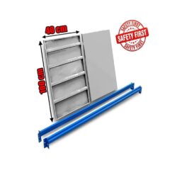 Μονό Ράφι Βαρέως Τύπου 200×40 Λευκό-Μπλε Parts Ραφιών Parts Ραφιών/Μονό Ράφι Βαρέως Τύπου 200x40 Λευκό-Μπλε/ 2