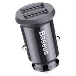 BASEUS 12V 15.5W, 2xUSB-A, Grain Car, black – CCALL-ML01 ΑΞΕΣΟΥΑΡ -