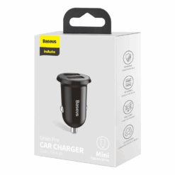 BASEUS 12V 24W, 2xUSB-A, black – CCALLP-01 ΑΞΕΣΟΥΑΡ - 2