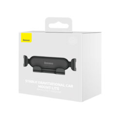 BASEUS Holder for mounting, Stable Gravitational Car Mount Lite black – SUWX010001 ΑΞΕΣΟΥΑΡ - 2