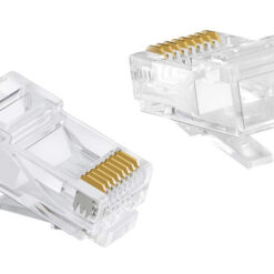 POWERTECH βύσμα RJ45 CAB-N446, Cat 6/6a UTP, διάφανο, 50τμχ Διάφορα Δικτύου - 10