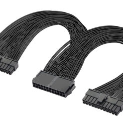 POWERTECH καλώδιο μητρικής 24pin σε 2x 24pin CAB-W052, 0.25m Εσωτερικά PC 24pin