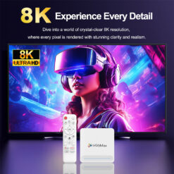 H96 MAX TV Box H618 Plus, 8K, 4/32GB, WiFi 6, Bluetooth, Android 14 TV Box TV box 11