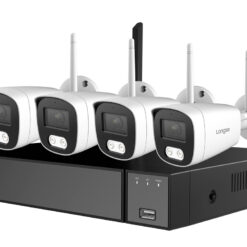 LONGSE NVR καταγραφικό με 4 κάμερες LW5MC84B1, WiFi, 5MP, 8 κανάλια Κάμερες Ασφαλείας 8MP