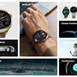 MIBRO smartwatch Lite 3 Pro με 2x λουράκια, heart rate, 1.32" AMOLED, GPS, 5 ATM, μαύρο/πράσινο Mobile Mobile Συσκευές 2