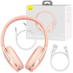 BASEUS Bluetooth HF Encok D02 Pro (pink) – NGTD010304 Ακουστικά Κεφαλής - 2