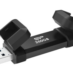 SILICON POWER εξωτερικός SSD Marvel Xtreme DS72, USB-C/USB 3.2, 250GB, μαύρο PC & Αναβάθμιση 256GB