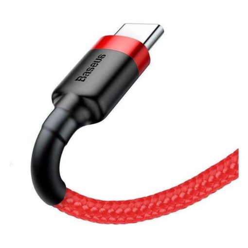 BASEUS Cable USB-A – Type-C, 2m, 2A, Cafule, CATKLF-C09 red DATA CABLES DATA CABLES 3