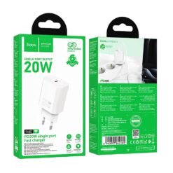 HOCO wall charger Type C PD QC 20W N60 white ΑΞΕΣΟΥΑΡ - 2