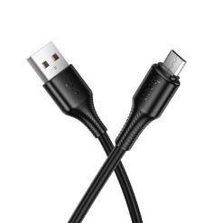Hoco X120 Cable USB A to Micro USB 2,4A 1m black DATA CABLES DATA CABLES