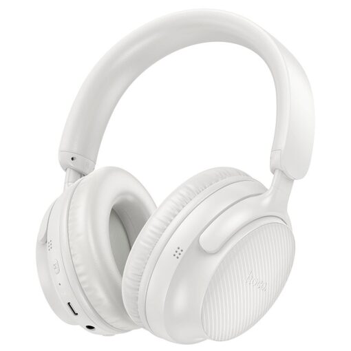 Hoco wireless/wired bluetooth headphones W53 morning mist white Ακουστικά Κεφαλής - 3